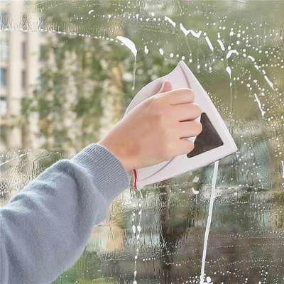 Home Easy Safety Double-sided Magnetic Window Glass Wiper Cleaning Cleaner Clean Washer Tool For High-rise Single Glazed Windows