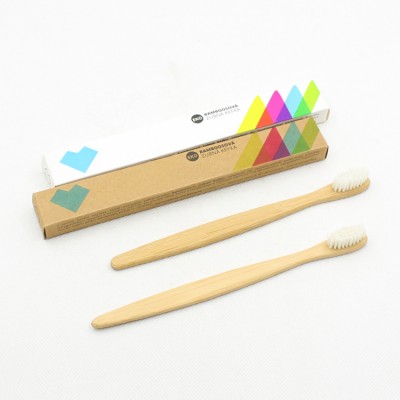 Custom Color Cheapest Eco Friendly Travel Natural Bamboo Tooth Brush Toothbrush