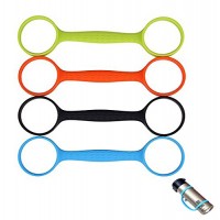 Water Bottle Carrier Grip for Running Soft Band Holder Strap Makes Any Bottle Handheld Bike, Gym or Jogging