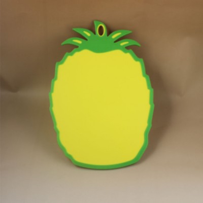 Pineapple Shape Professional Plastic Home Restaurant Kitchen Food Fruit Vegetable Flat Chopping Cutting Board