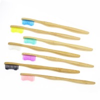 BSCI FSC Certification Custom Color Eco Friendly Travel Natural Bamboo Toothbrush