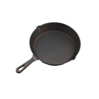 Middle Size Kitchen Cooking Heavy Cast Iron Non Coatig Frying Pan