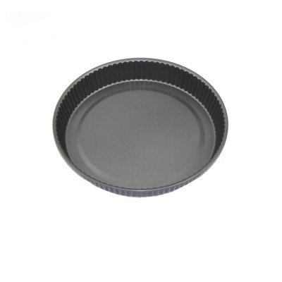 Custom Round Shape Cast Iron Non Stick Microwave Oven Cake Pan