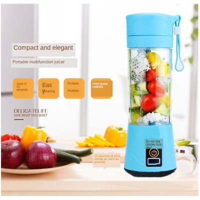 Portable Size USB Electric Fruit Juicer Handheld Smoothie Maker Blender Stirring Rechargeable Mini Portable Juice Cup Water