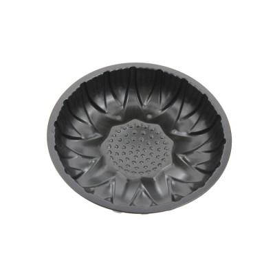 Flower Shape Round Cast Iron Non Stick Microwave Oven Cake Pan