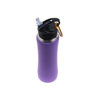 29*8cm Big Large Custom Color Rubber Coating Sport Stainless Steel Adult Beverage Water Bottle Container Tool